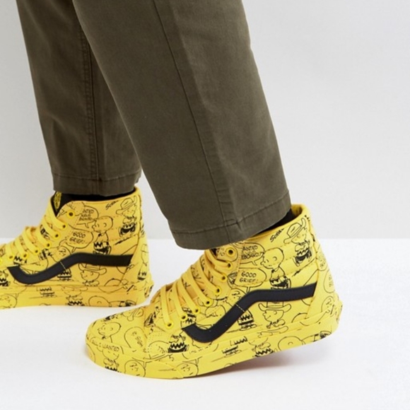 vans peanuts sk8 hi
